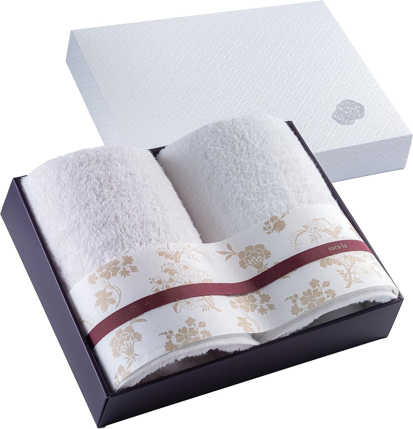 Sara-la Imabari Certified Bath Towel Set - 2 Pieces in Gift Box