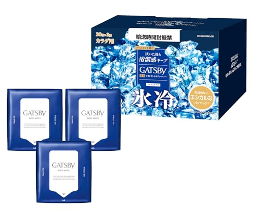 Gatsby Body Paper Cooling Wipes