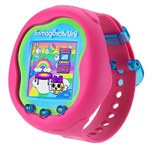 Tamagotchi Uni Pink - Wi-Fi Connected Virtual Pet with Metaverse Features